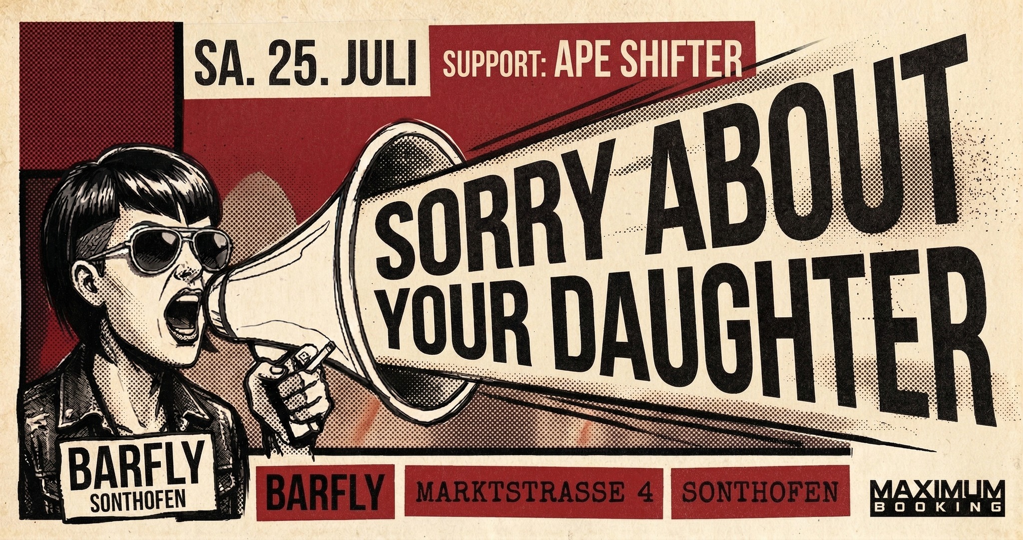 Sorry About Your Daughter (USA) – Ape Shifter