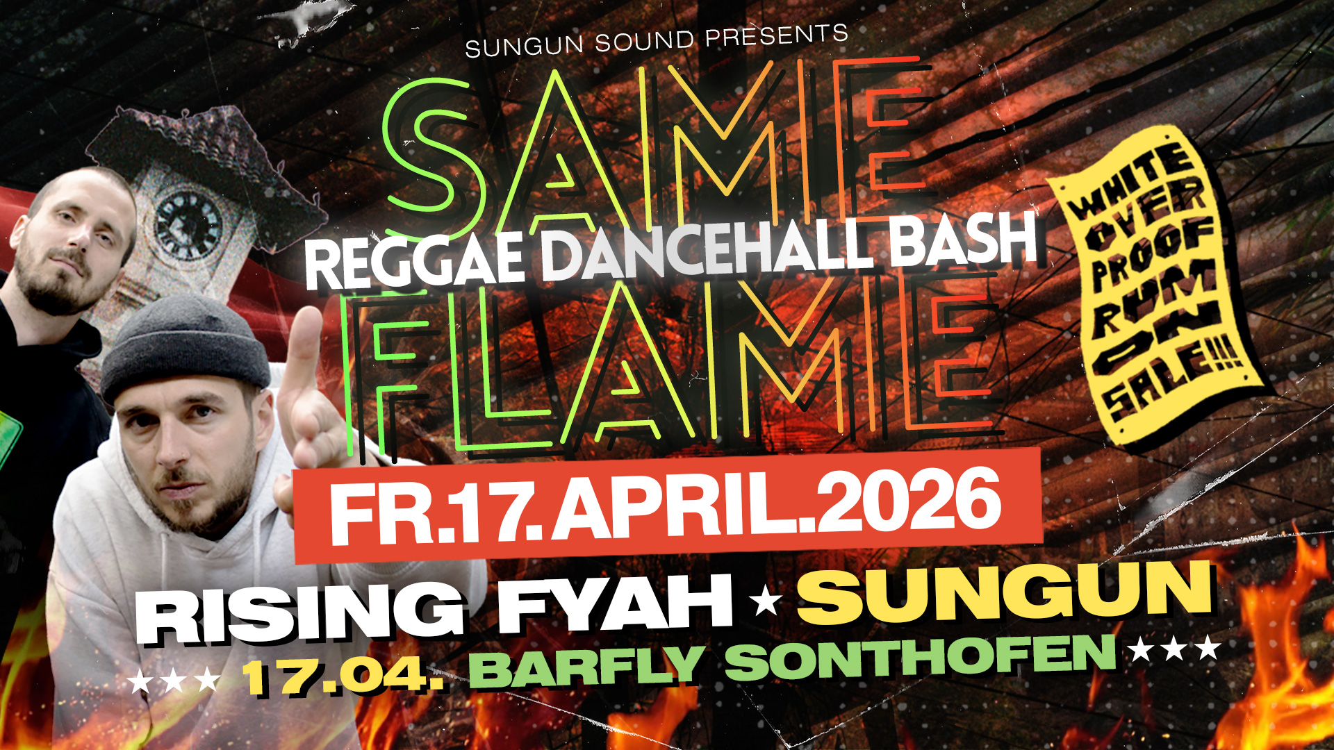 Same Flame – Reggae Dancehall Bash