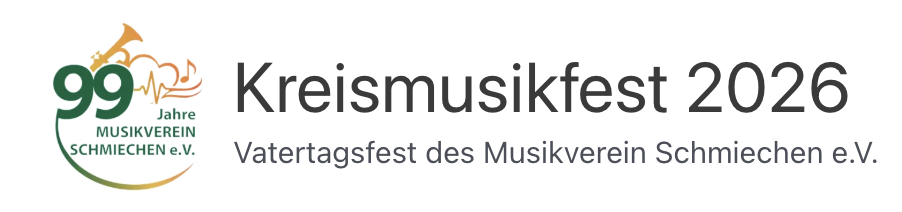 Kreismusikfest Schmiechen: Gesamtchor und Umzug