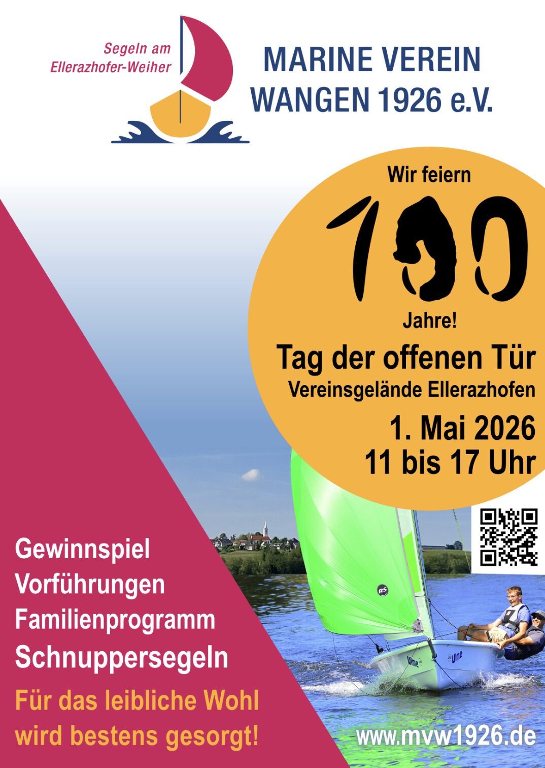 100 Jahre Segeln beim MVW