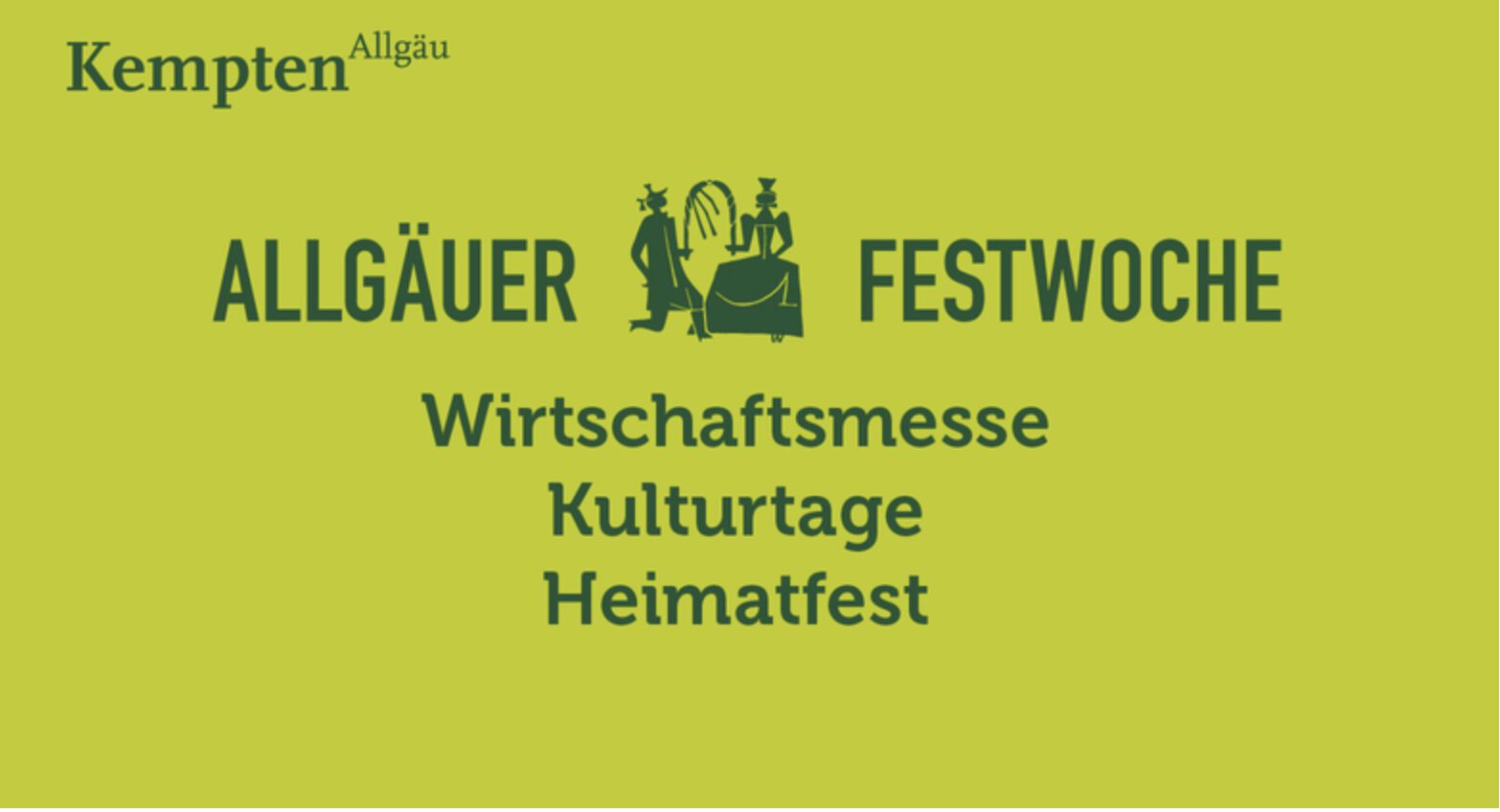 75. Allgäuer Festwoche von 8. – 16. August 2026