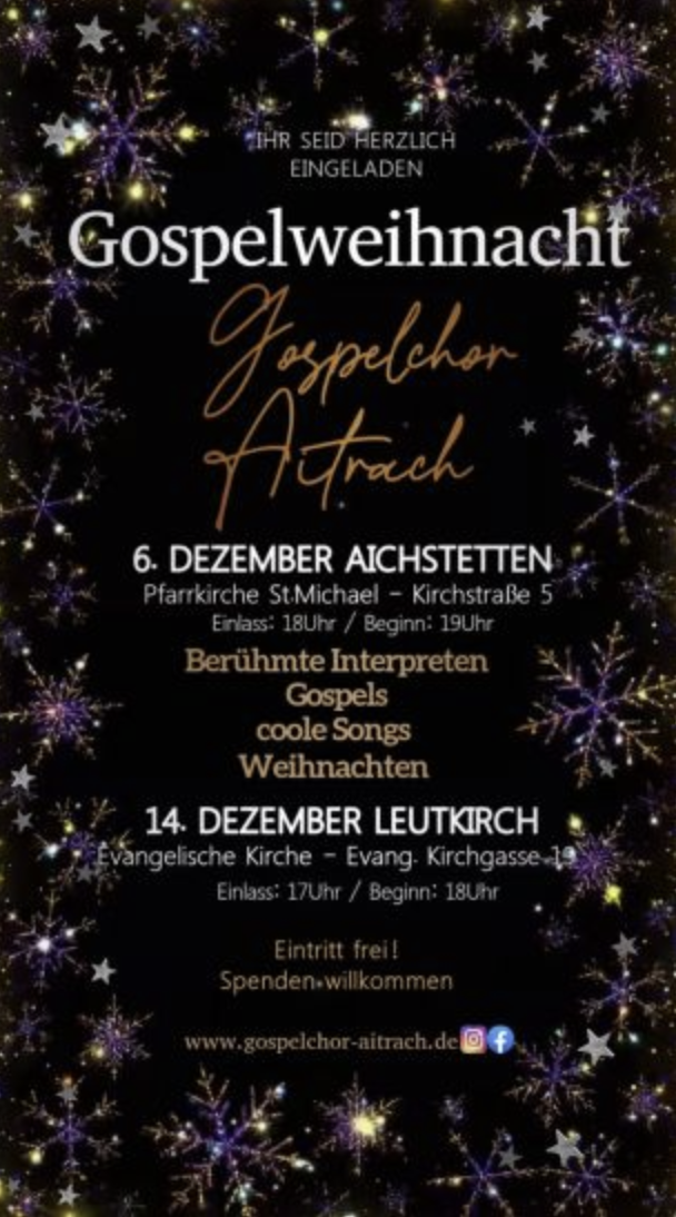 Gospelweihnacht 2025