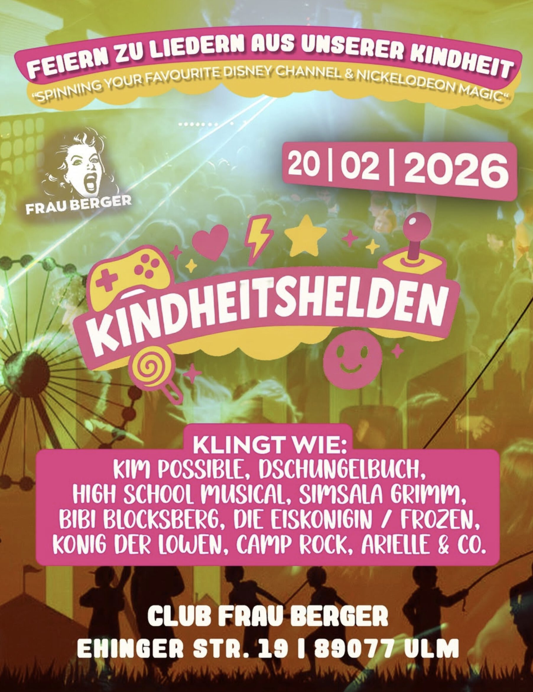 Kindheitshelden Party