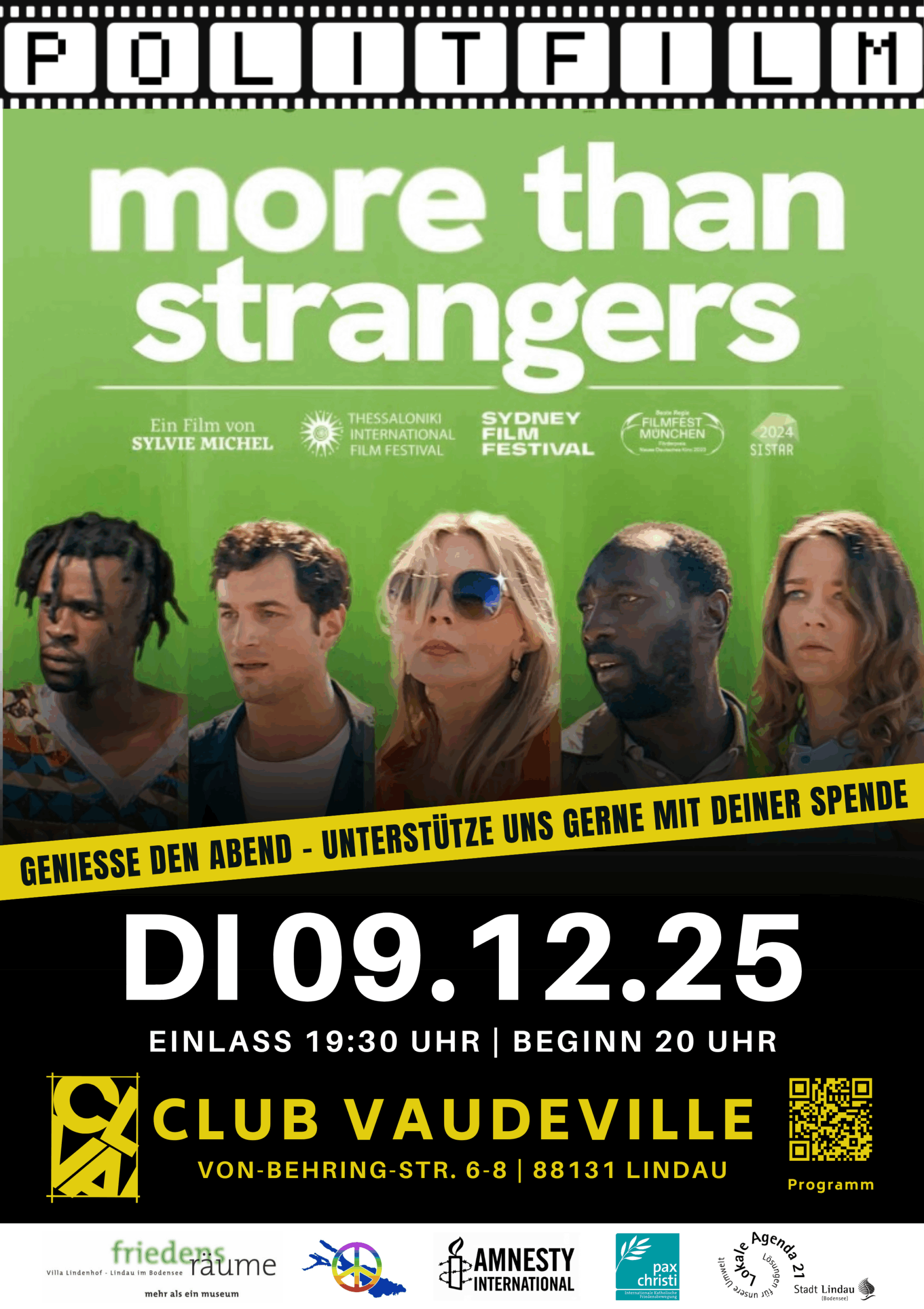 Politkino „More than strangers“