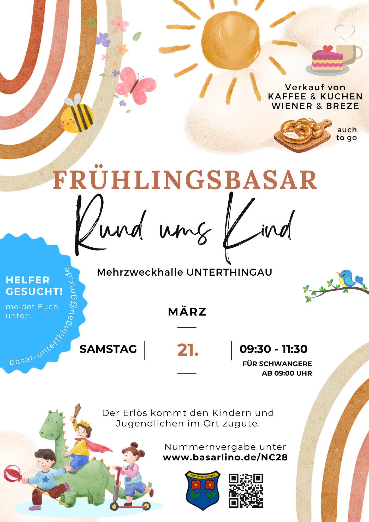 Frühlingsbasar „Rund ums Kind“ – Unterthingau 2026