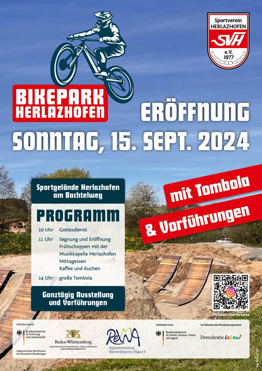 Eröffnung Bikepark Herlazhofen