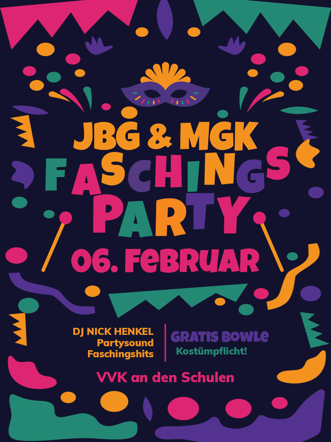 JBG & MGK FASCHINGSPARTY