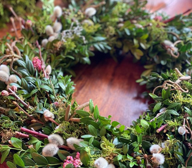 Frühlingskränze binden mit Martina Eichmann