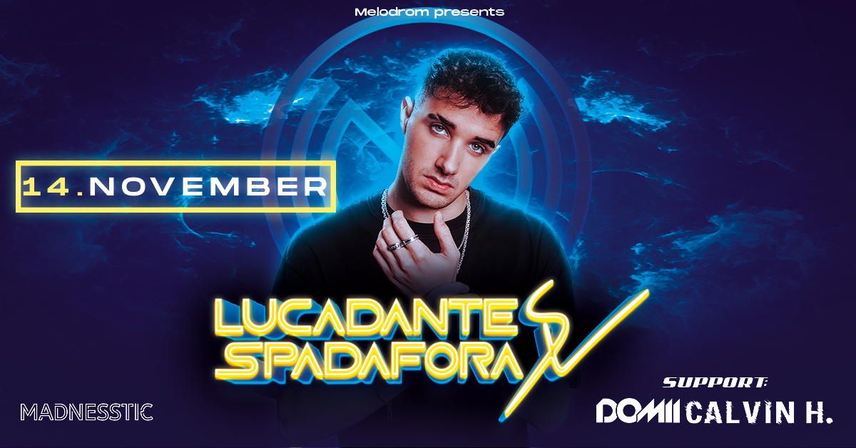 Melodrom pres. Luca-Dante Spadafora live @Melodrom