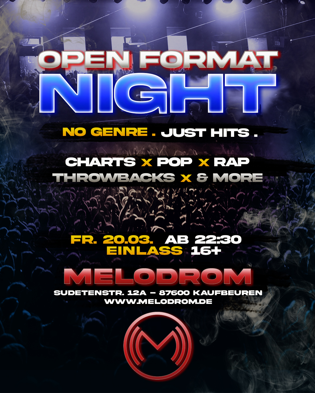 Open Format Night Party @Melodrom