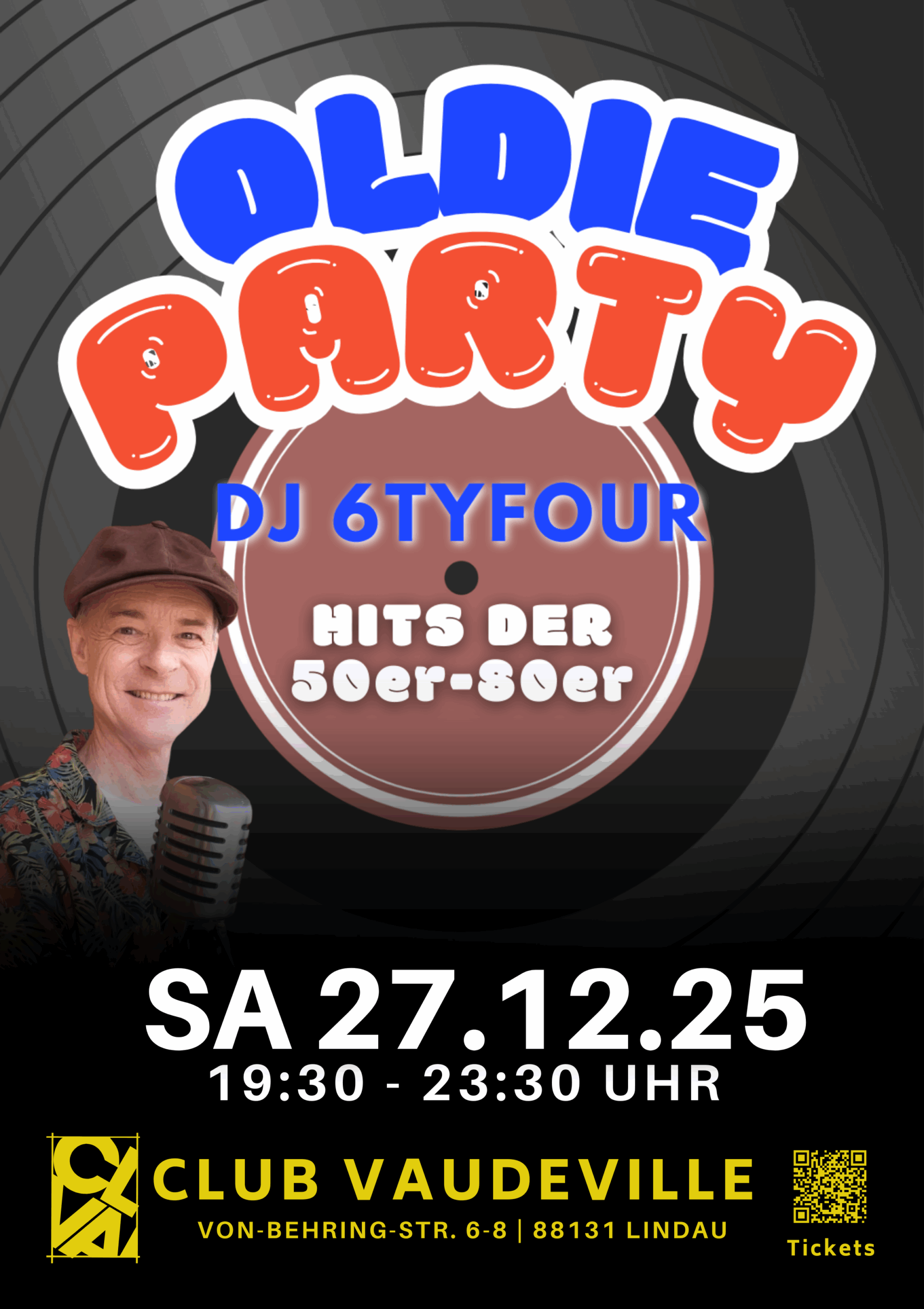 Oldie Party | DJ 6TYFOUR | Hits der 50er – 80er
