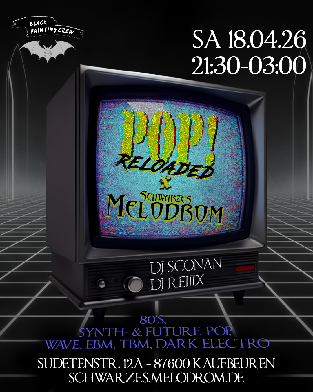 POP! reloaded x Schwarzes Melodrom