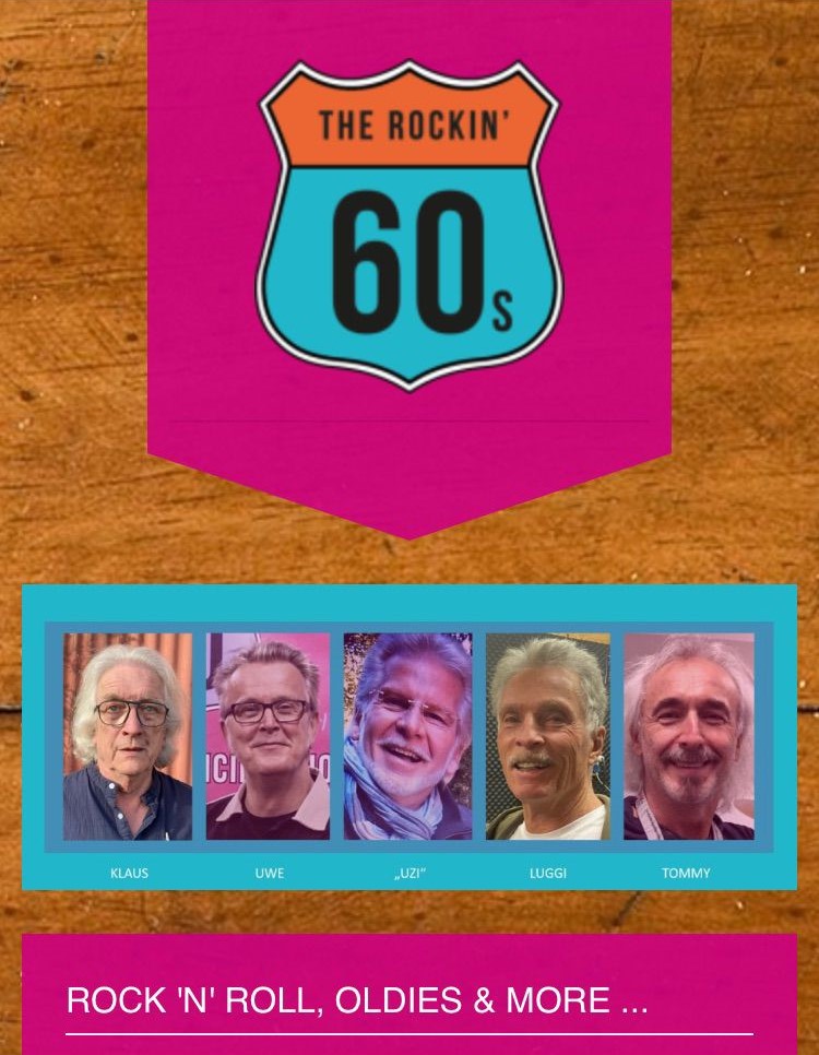 Konzert mit der Band „THE ROCKIN´60s“