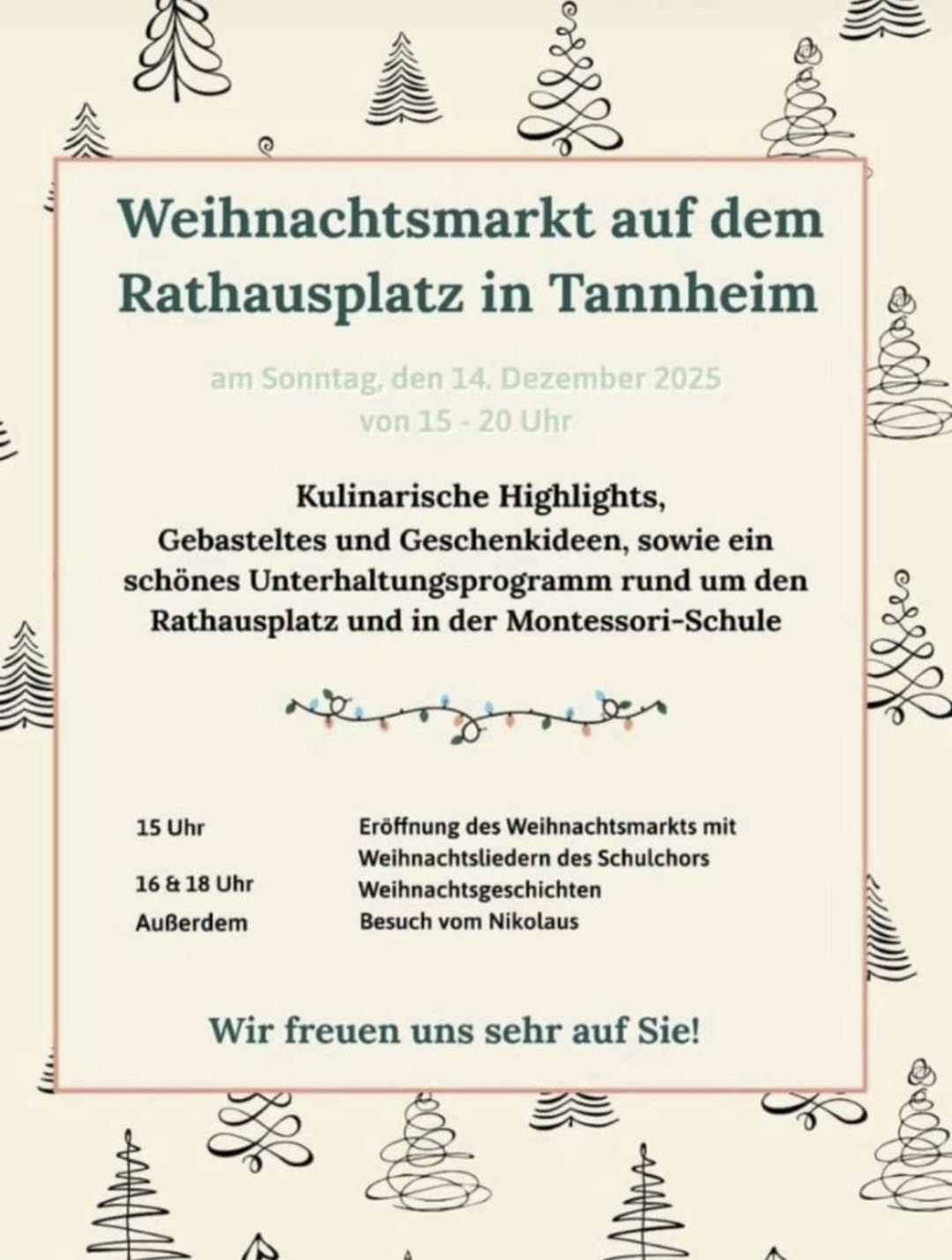 Weihnachtsmarkt Tannheim