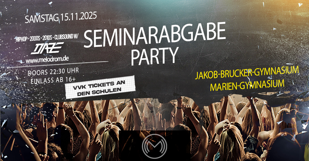 Seminarabgabe Party JBG+MGK @Melodrom