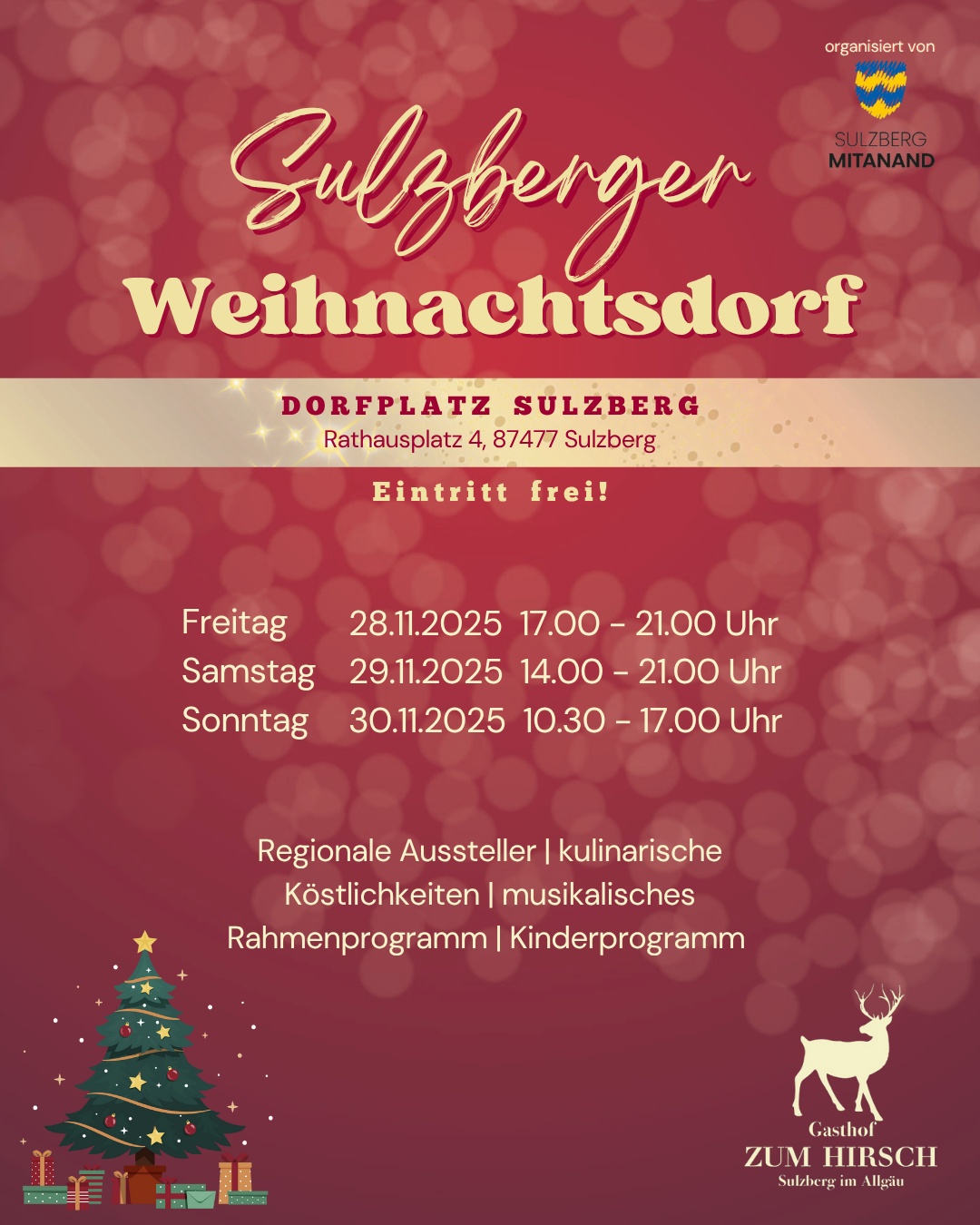 Sulzberger Weihnachtsdorf