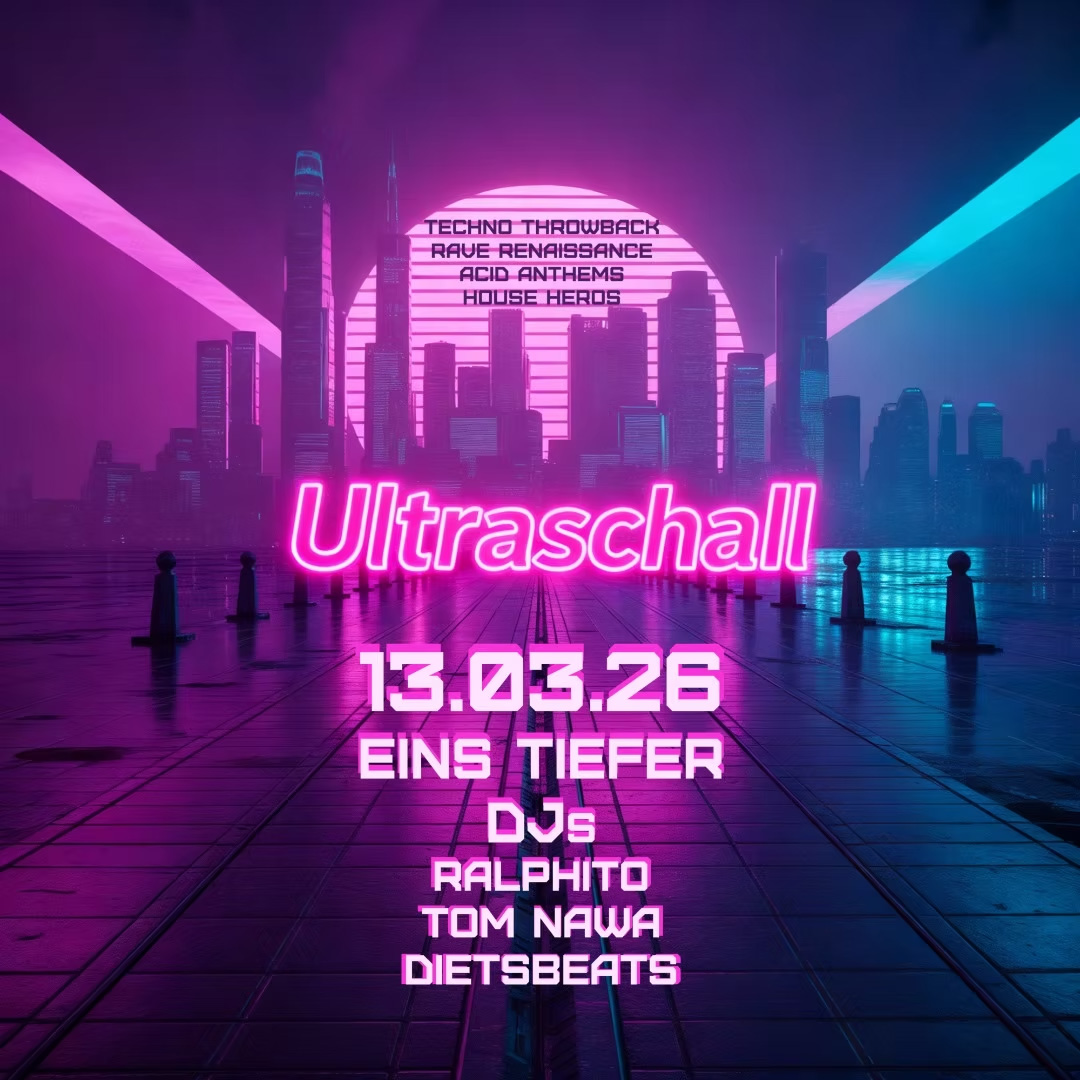 ULTRASCHALL. Techno Throwback, Rave Renaissance, Acid Anthems