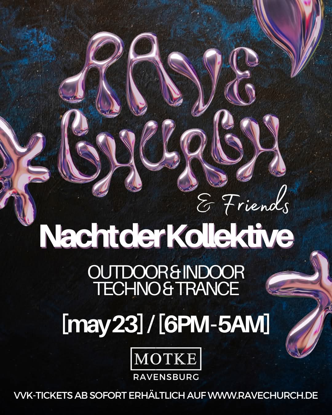 Ravechurch & Friends – Nacht der Kollektive