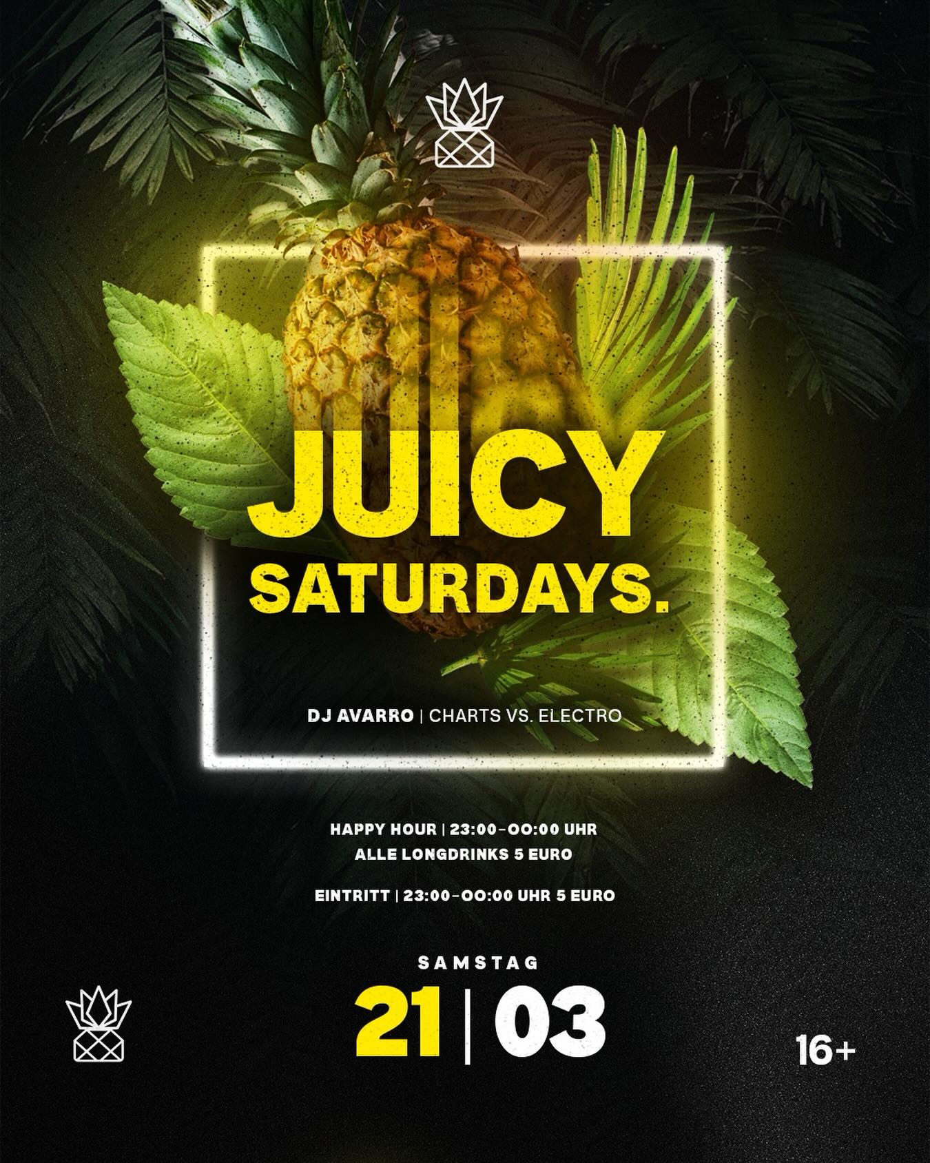 JUICY SATURDAYS – WE’RE BACK