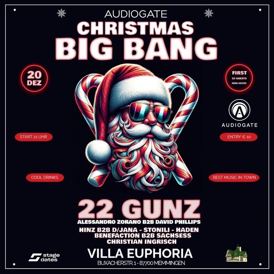 AUDIOGATE – Christmas Big Bang