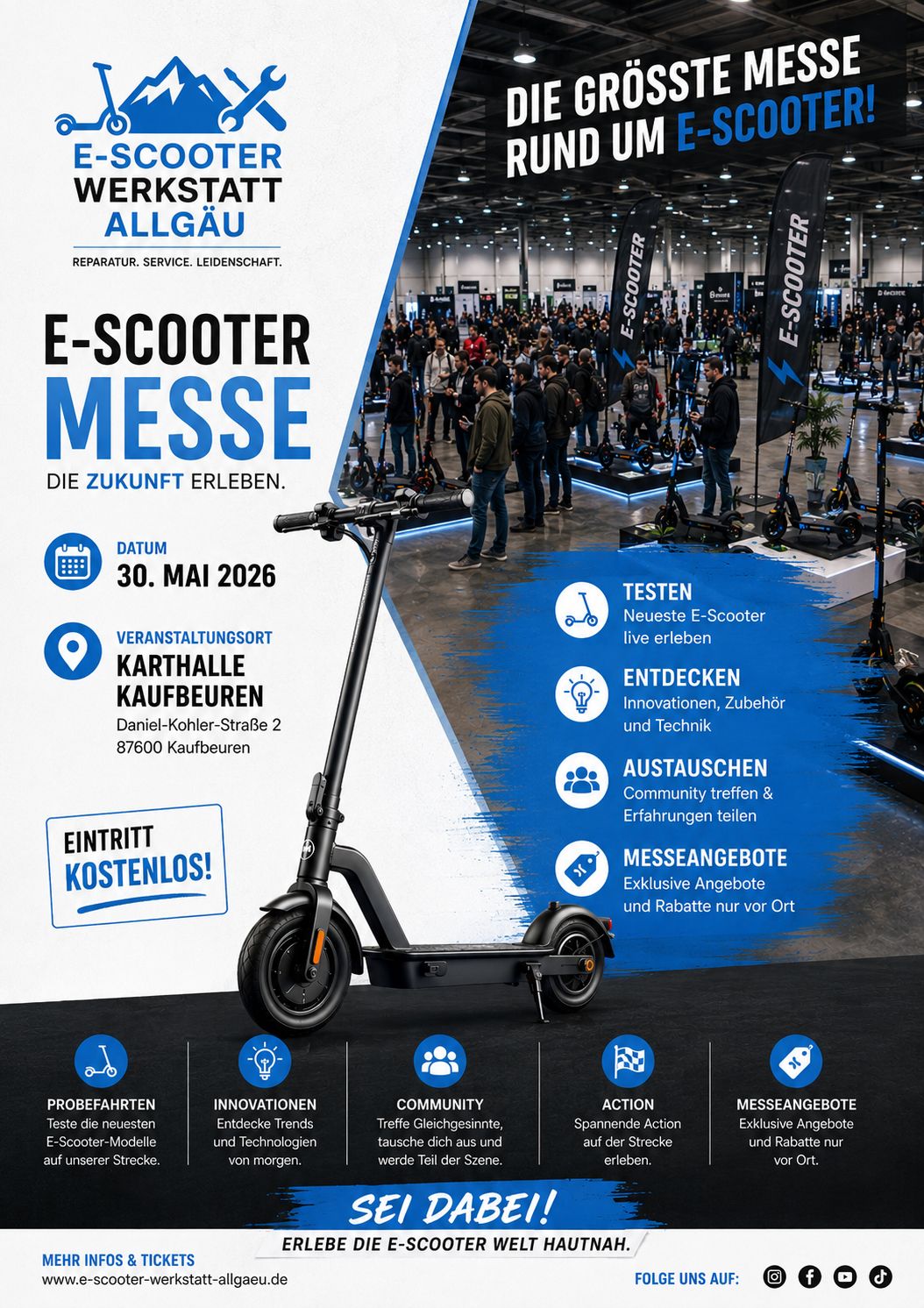 E-Scooter Messe Kaufbeuren