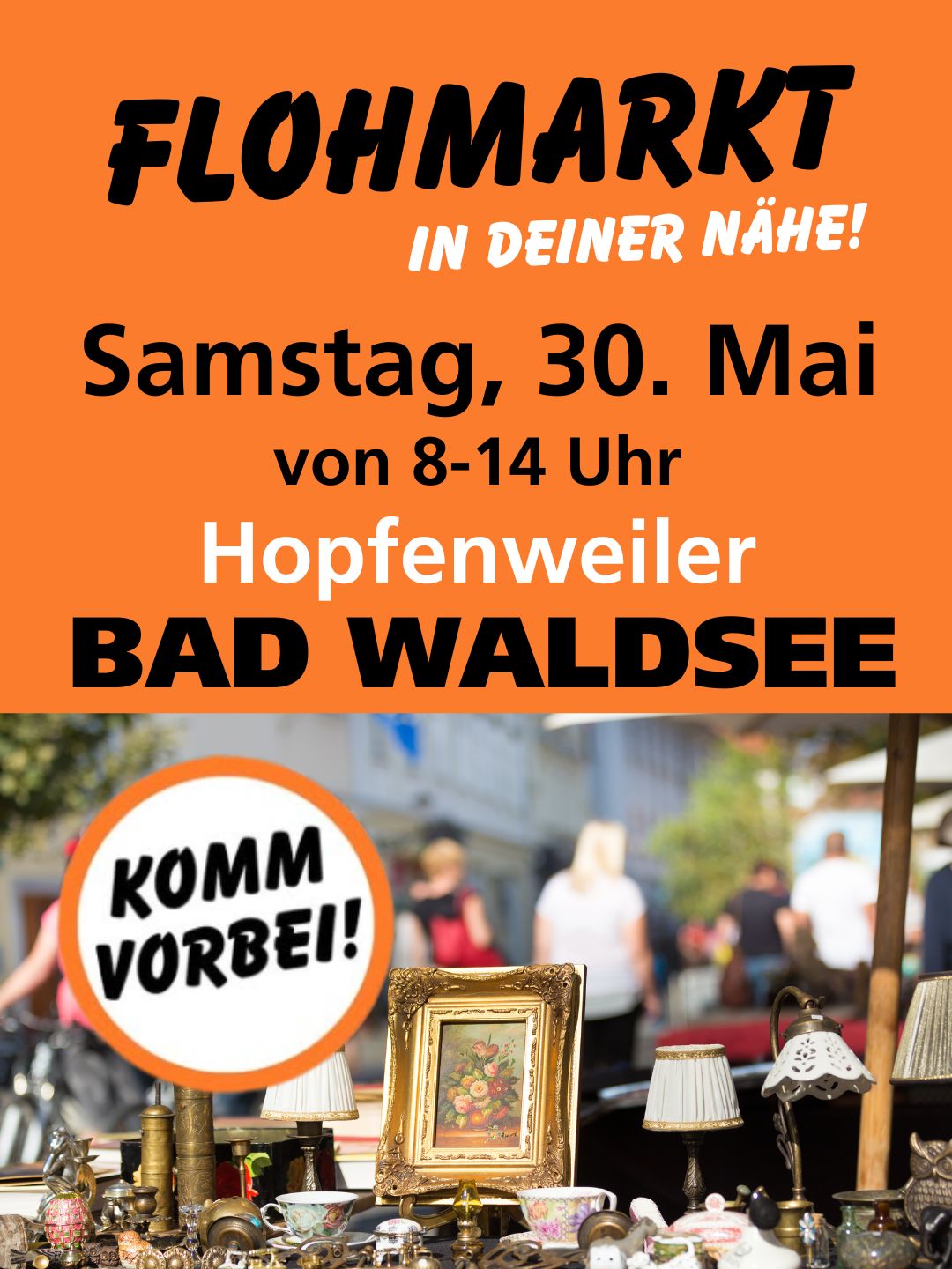 Flohmarkt in Hopfenweiler (Bad Waldsee)