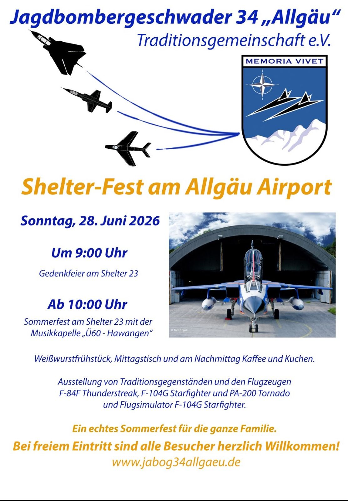 Shelter-Fest am Allgäu Airport