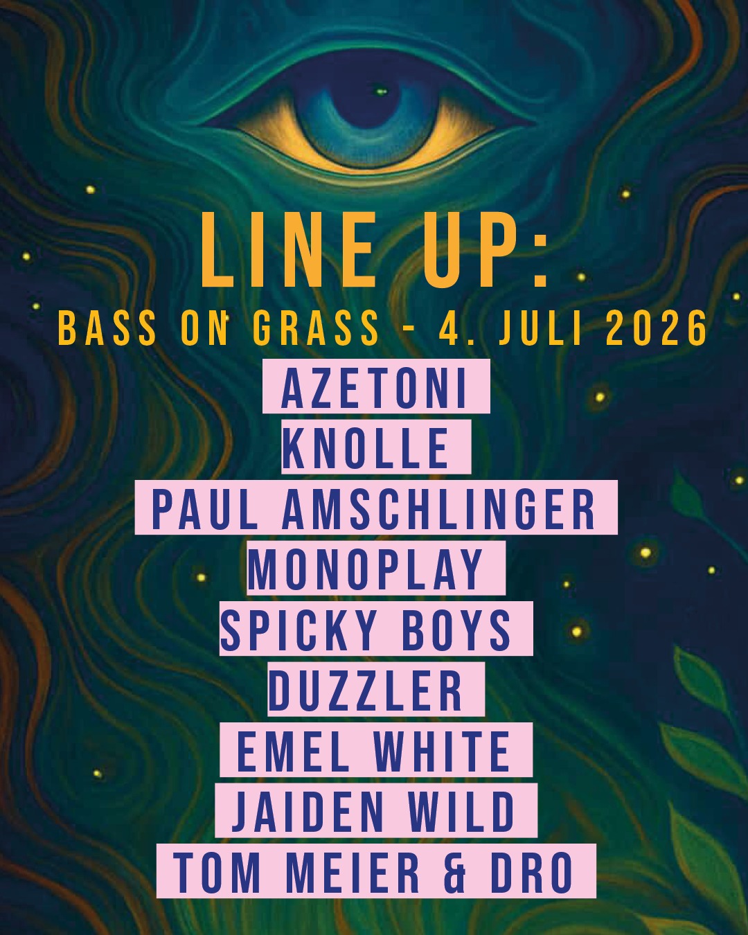Bass On Grass DAYRAVE