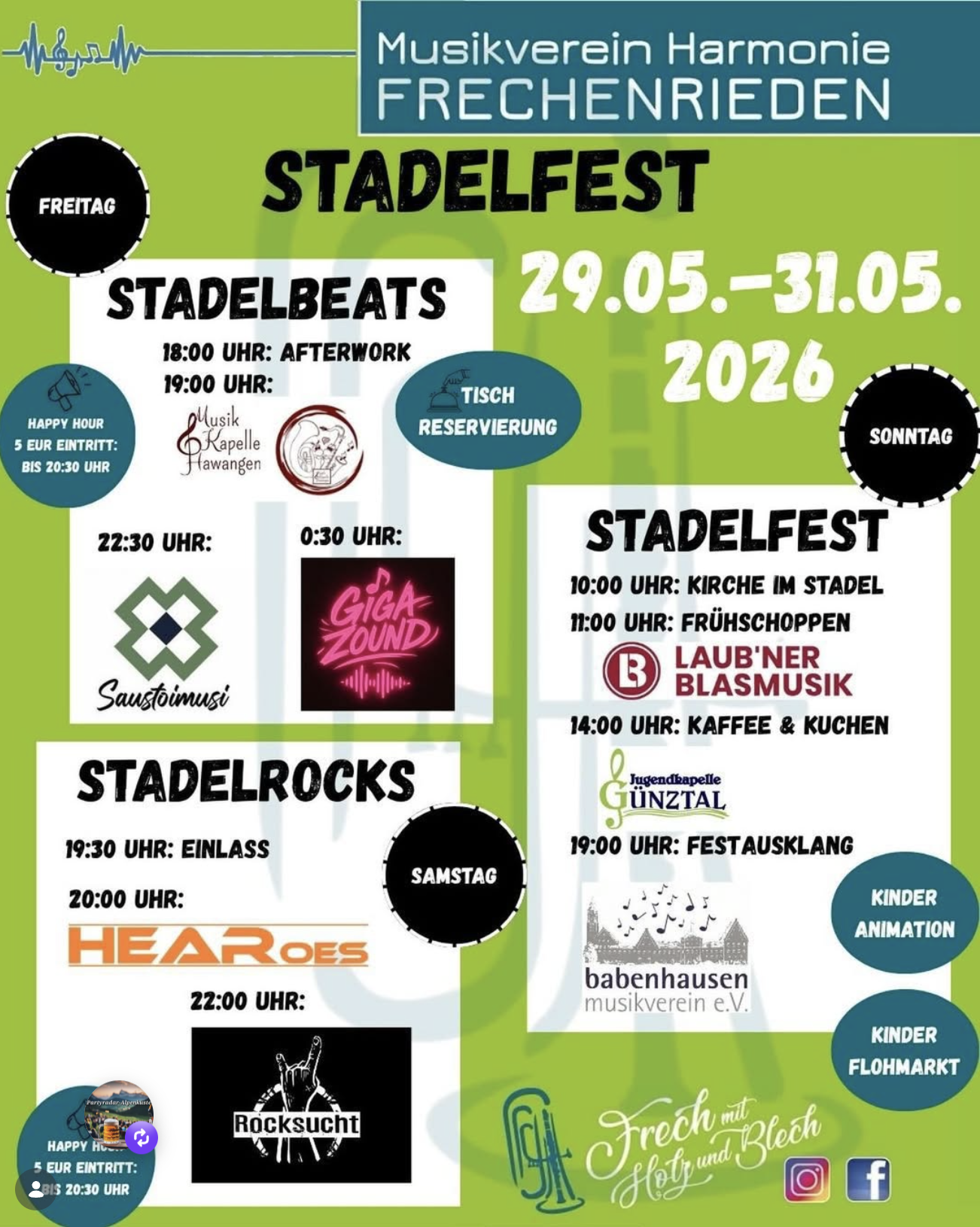 Stadelfest Frechenrieden