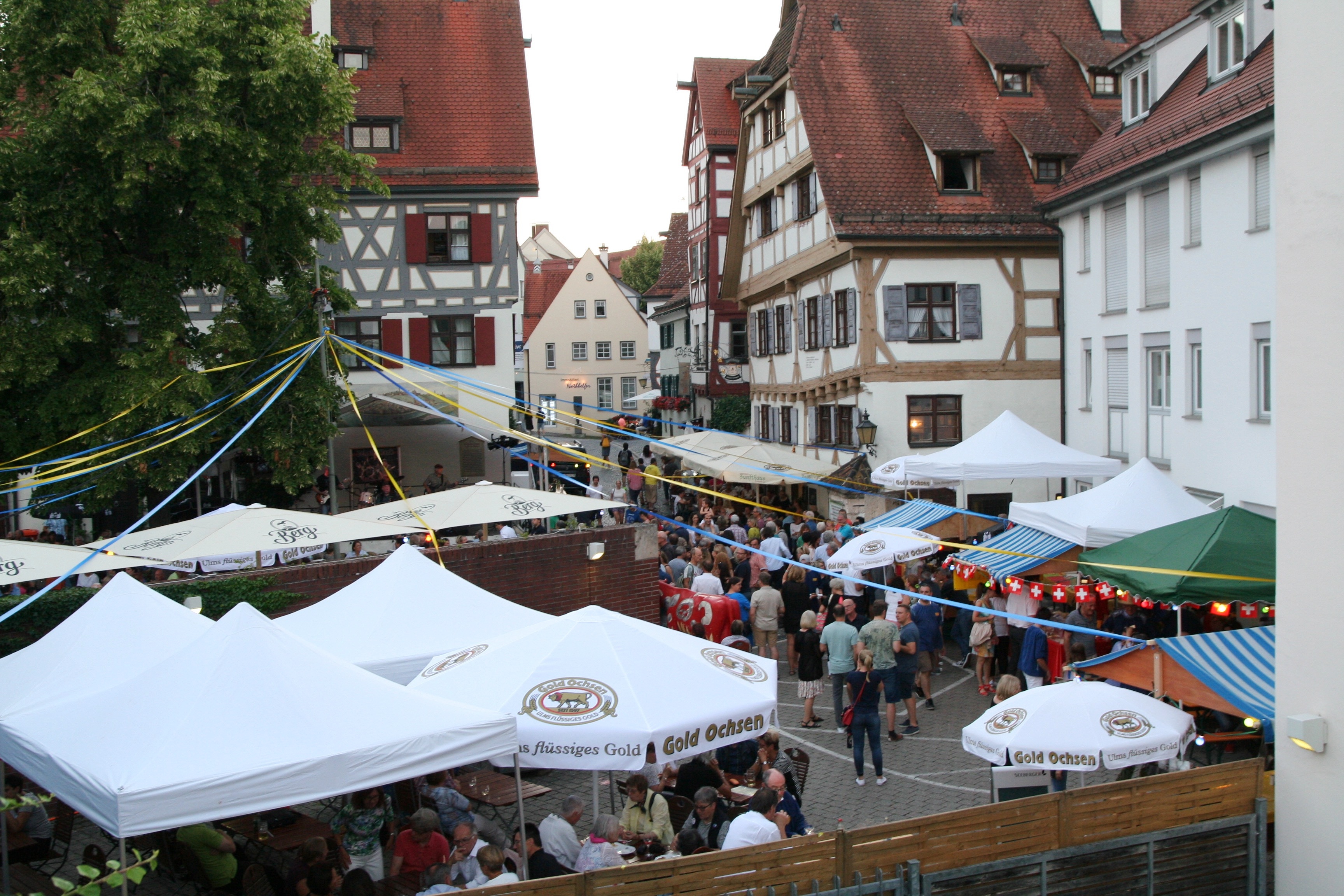 47. Ulmer Altstadtfest auf dem Fischerplätzle