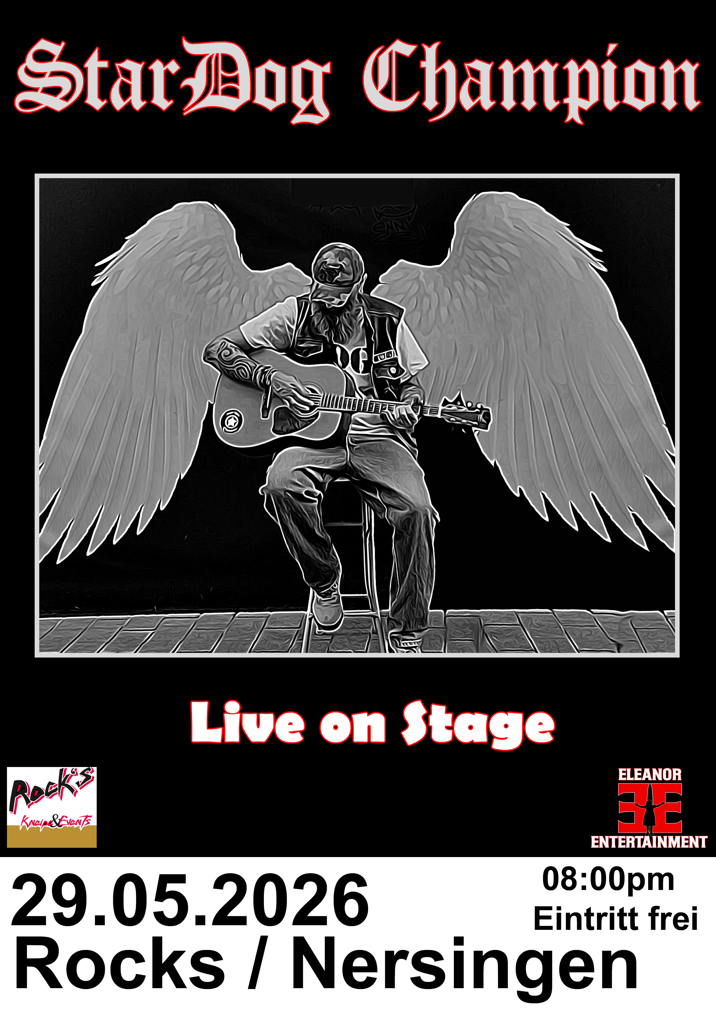 StarDog Champion – live on Stage