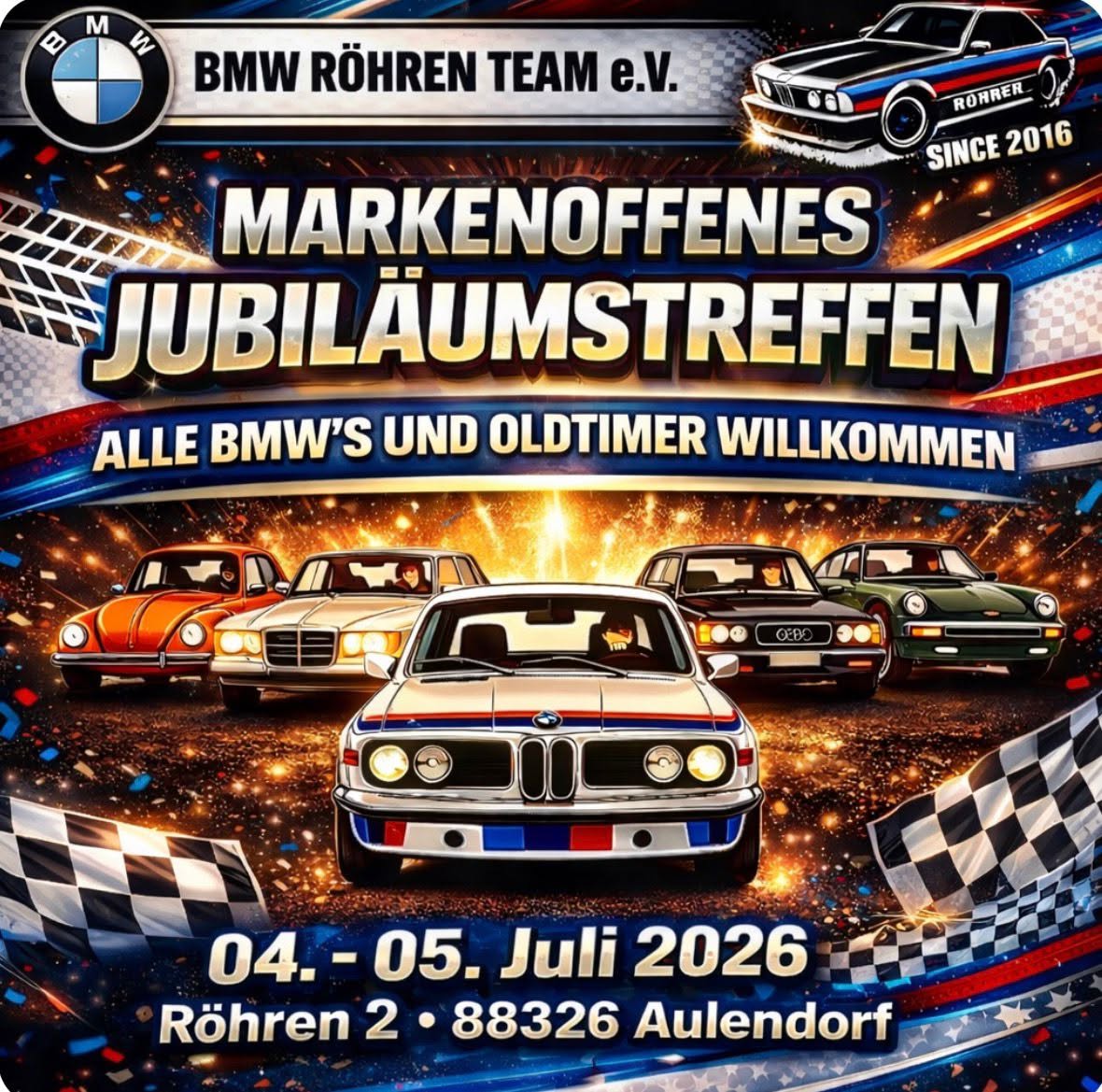 Markenoffenes Jubiläumstreffen