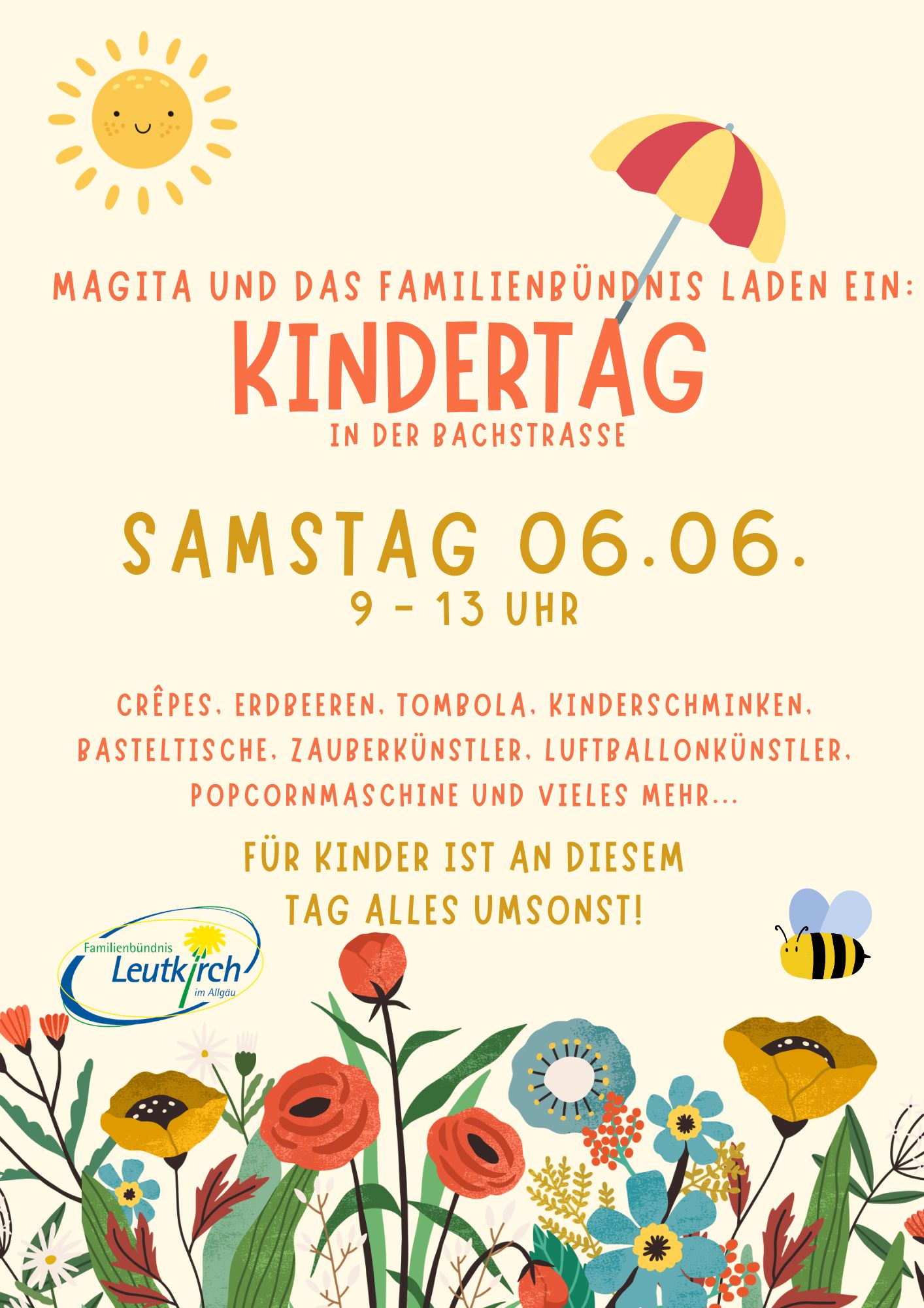 Kindertag in der Bachstraße