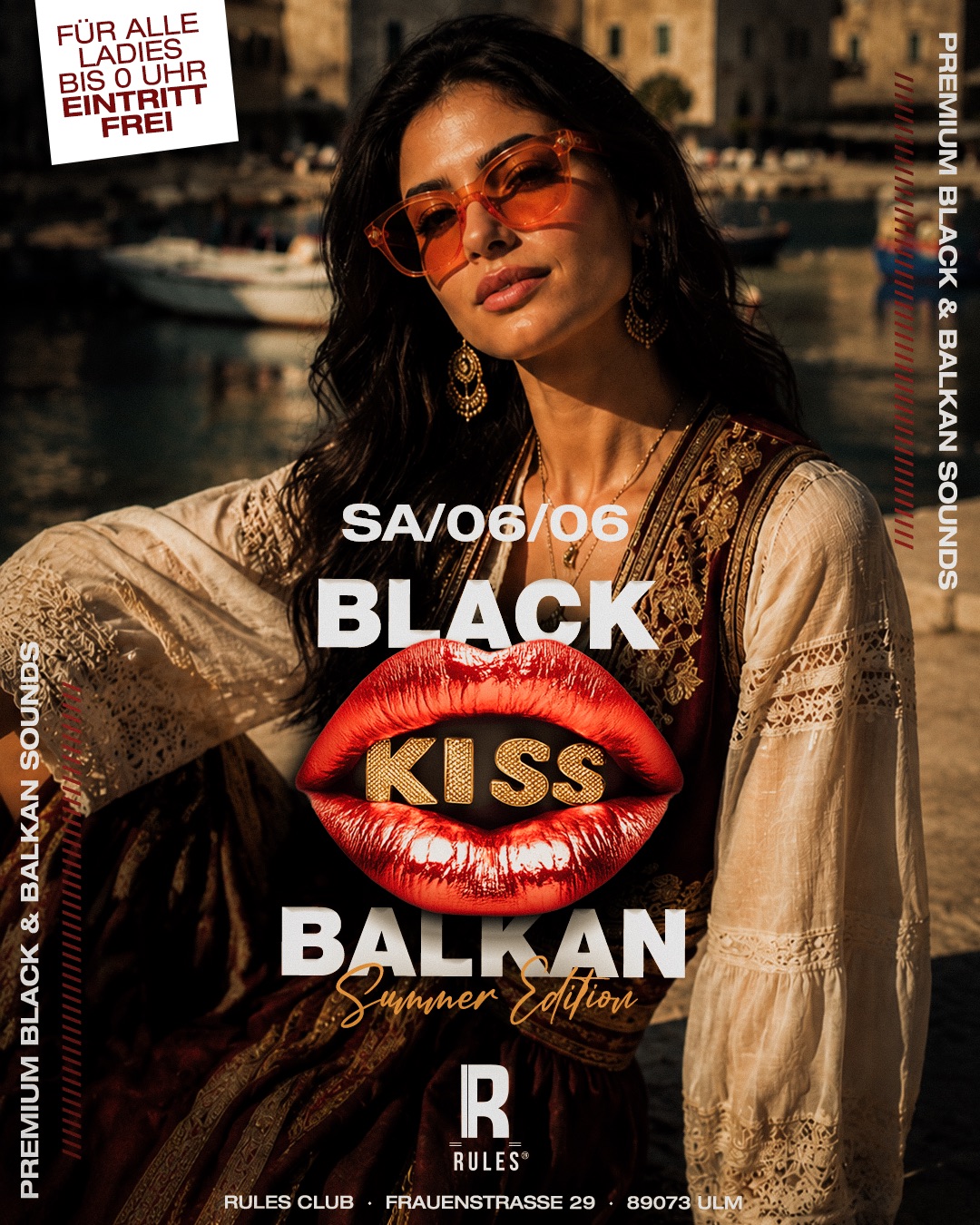 • BLACK BALKAN | SAMSTAG 6.6 | HIP-HOP X BALKAN SOUND