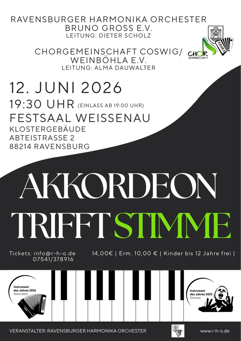 Akkordeon trifft Stimme