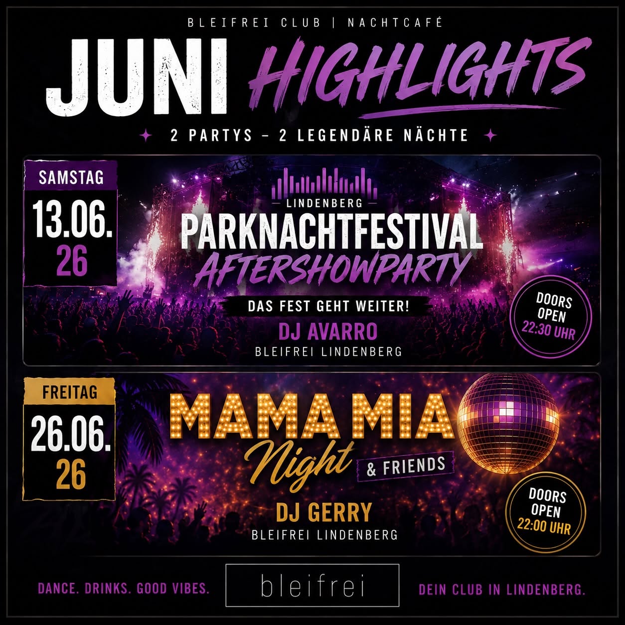 Parknachtfestival Aftershowparty