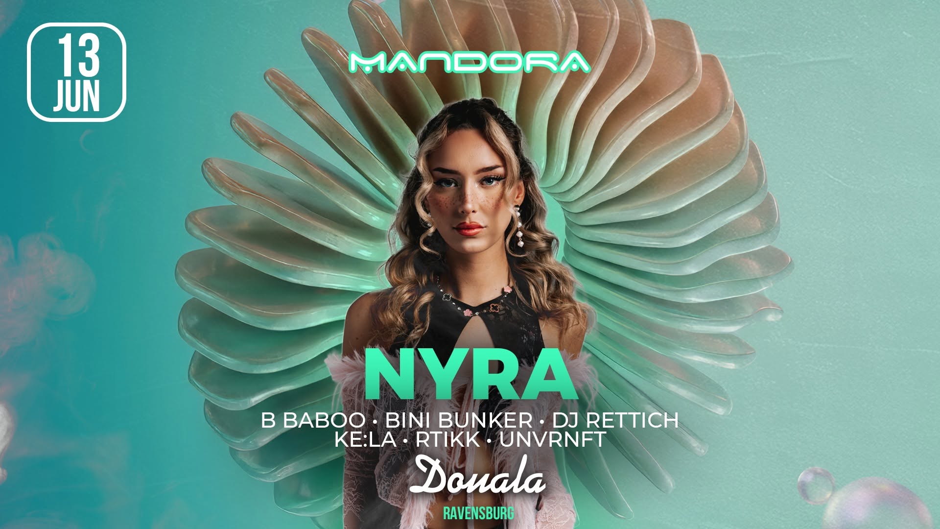 Mandora pres. NYRA | Douala Ravensburg