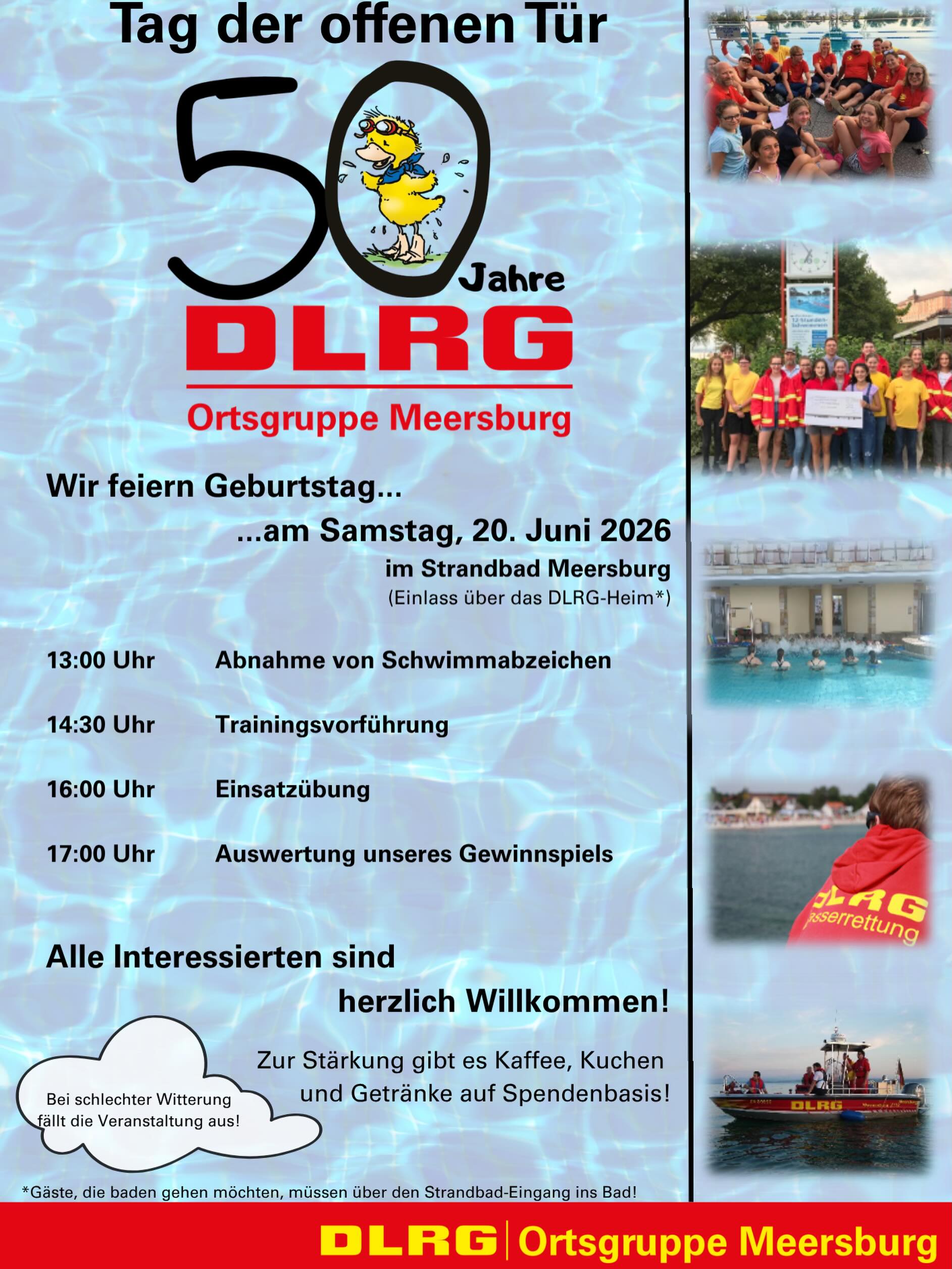 50 Jahre DLRG-Ortsgruppe Meersburg: Tag der offenen Tür
