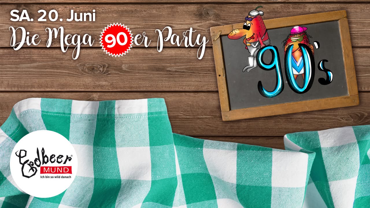 Die Mega 90er Party!