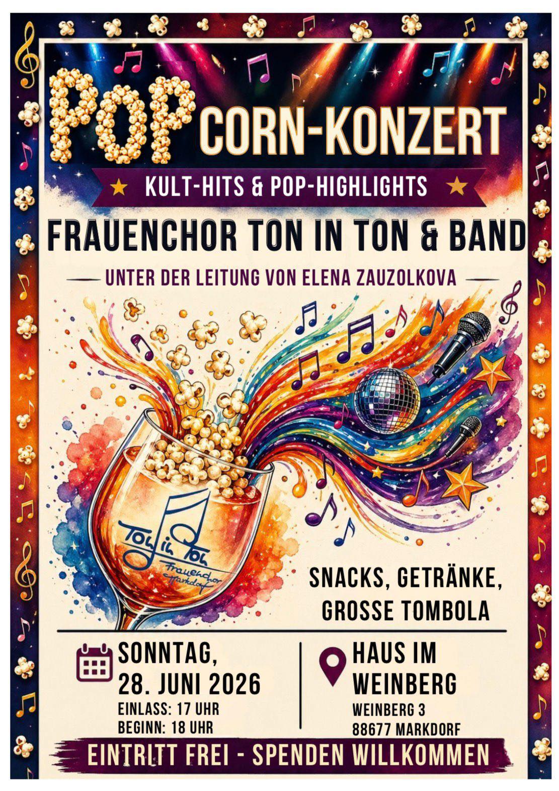 POPCorn Konzert