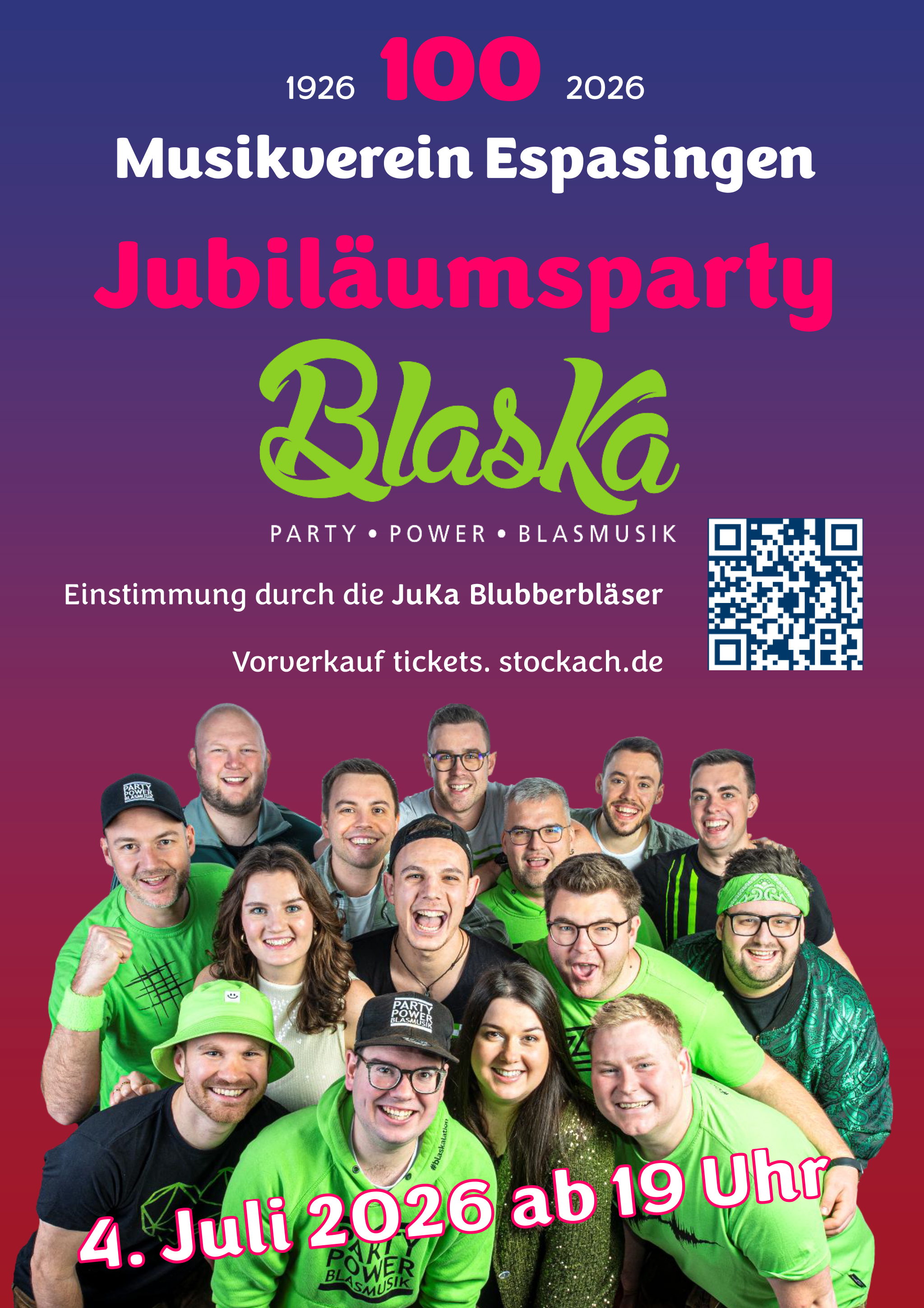 Jubiläumsparty mit BLASKA Sonstiges