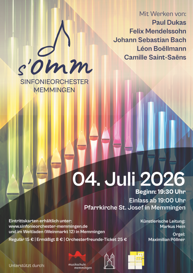 Konzert des Sinfonieorchesters Memmingen