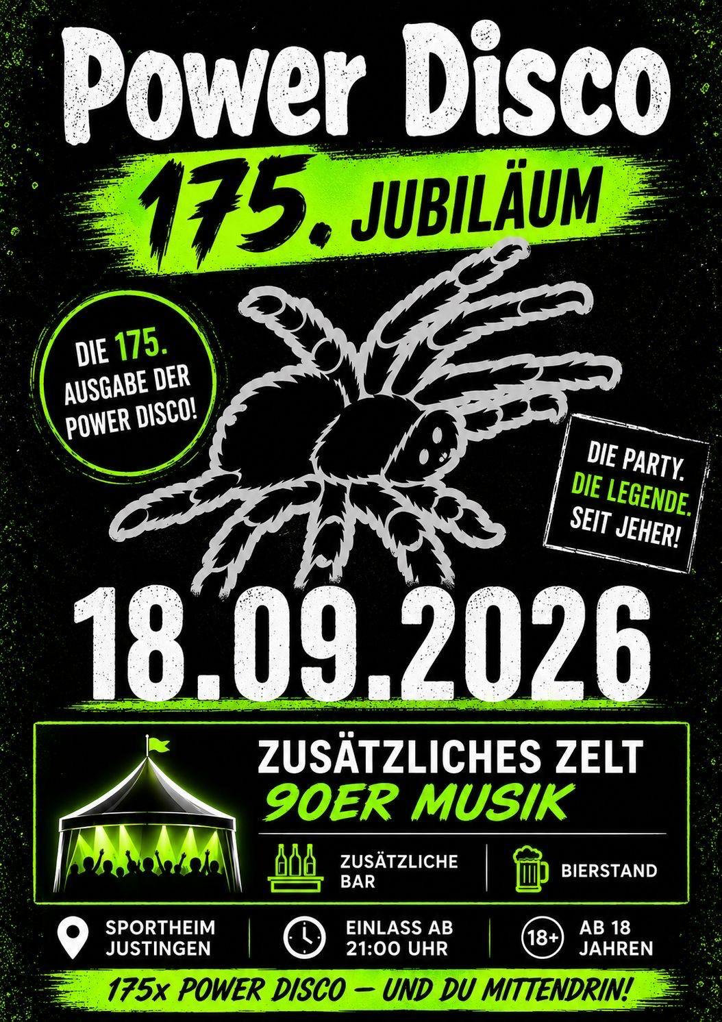 Power Disco – 175. Jubiläum