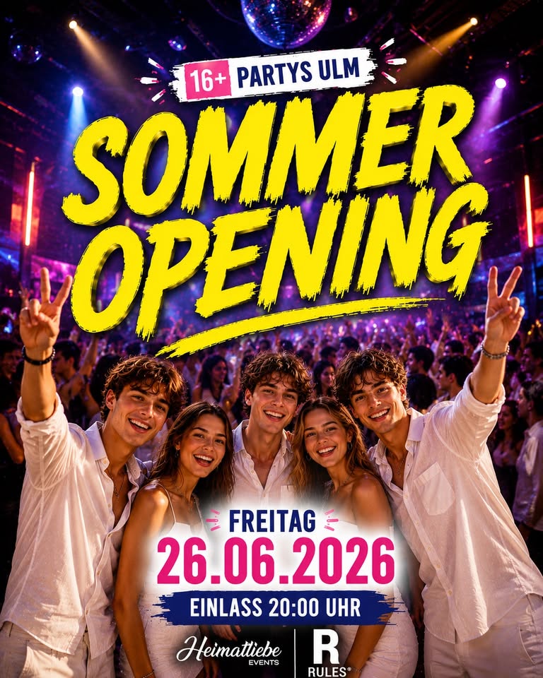 16+ SOMMER OPENING