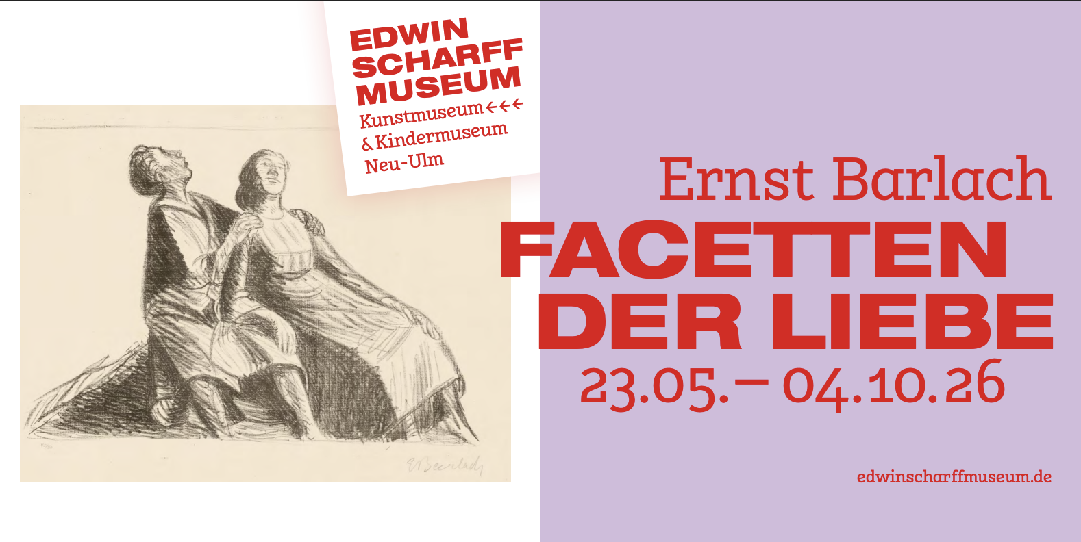 Sonderausstellung: Ernst Barlach. Facetten der Liebe