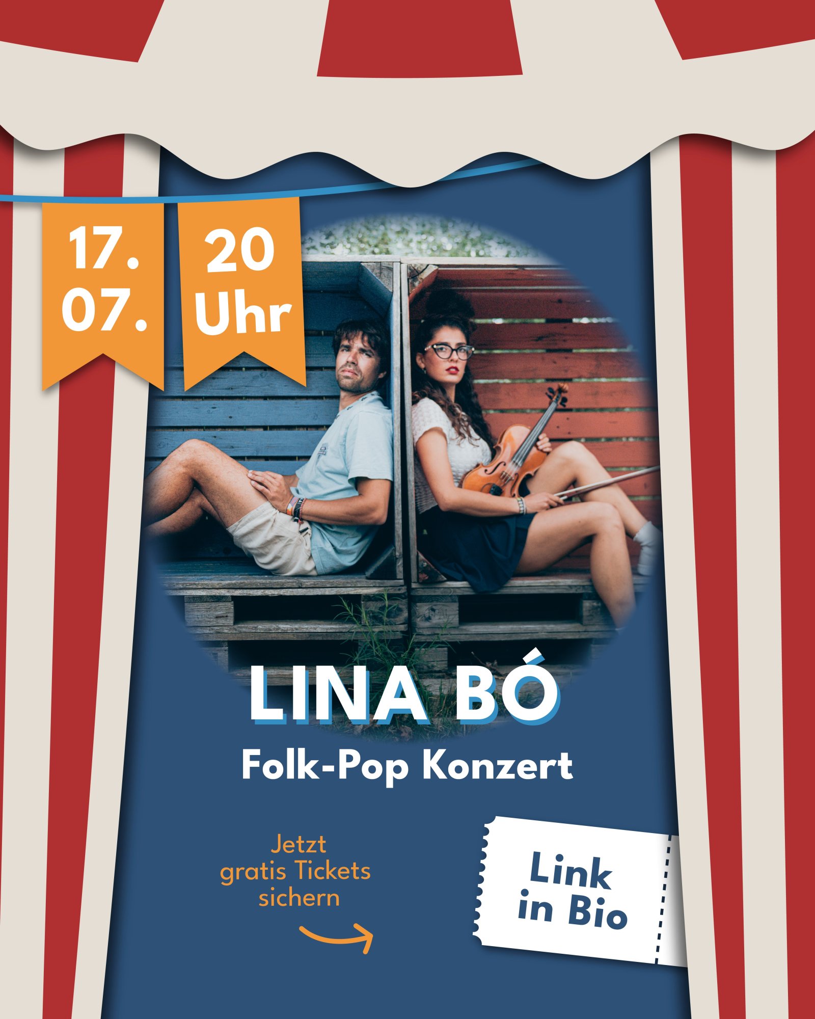 Konzert mit Lina Bó