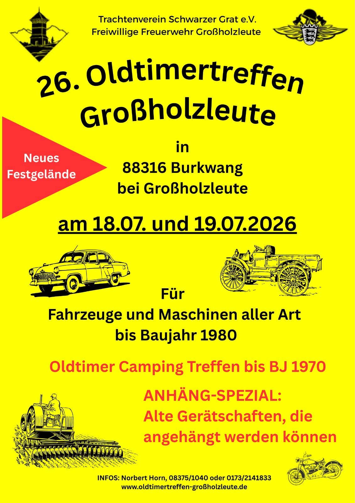 26. Oldtimertreffen Großholzleute