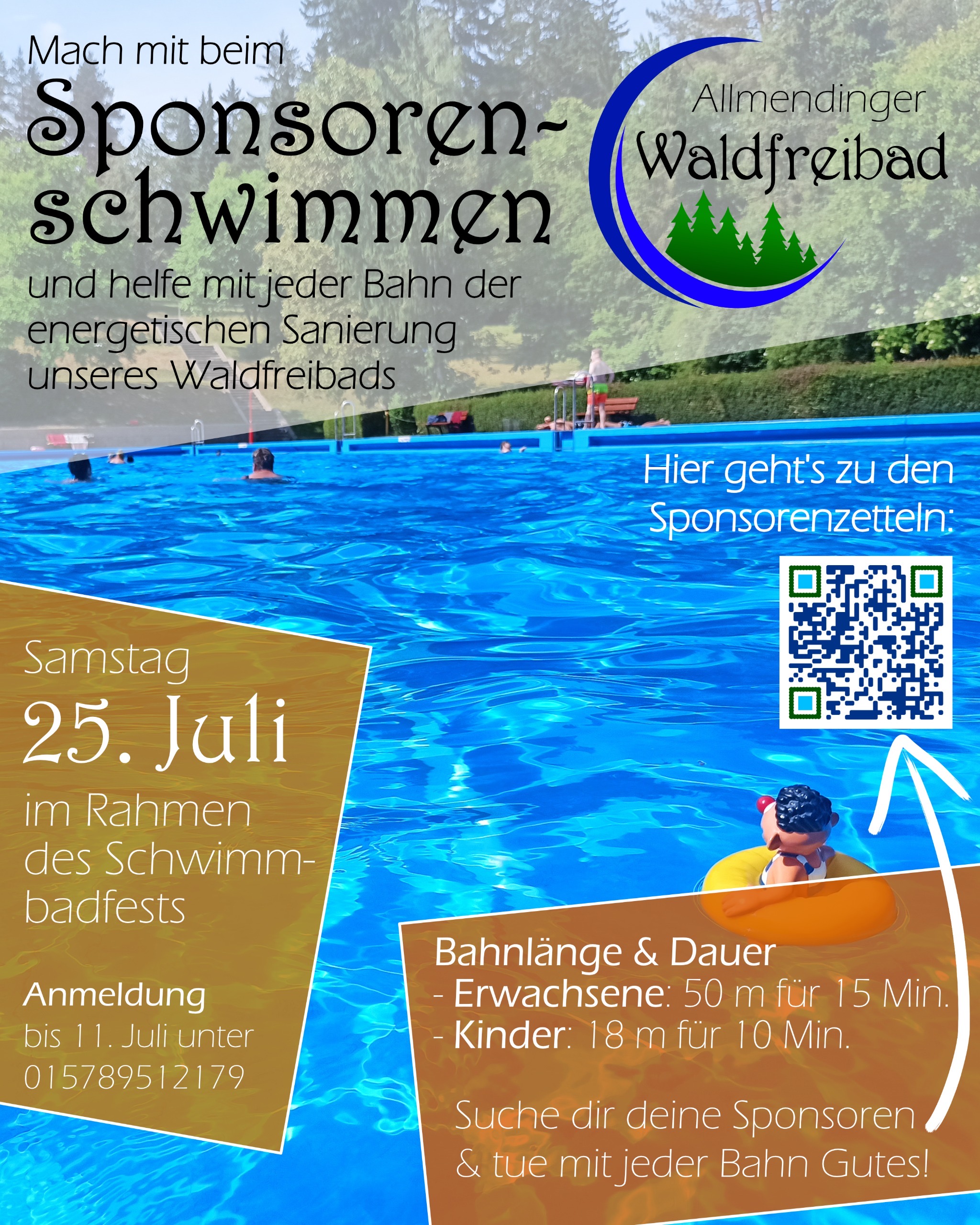 Sponsorenschwimmen