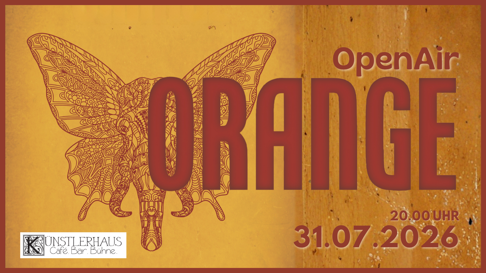 ORANGE OpenAir | KünstlerGarten