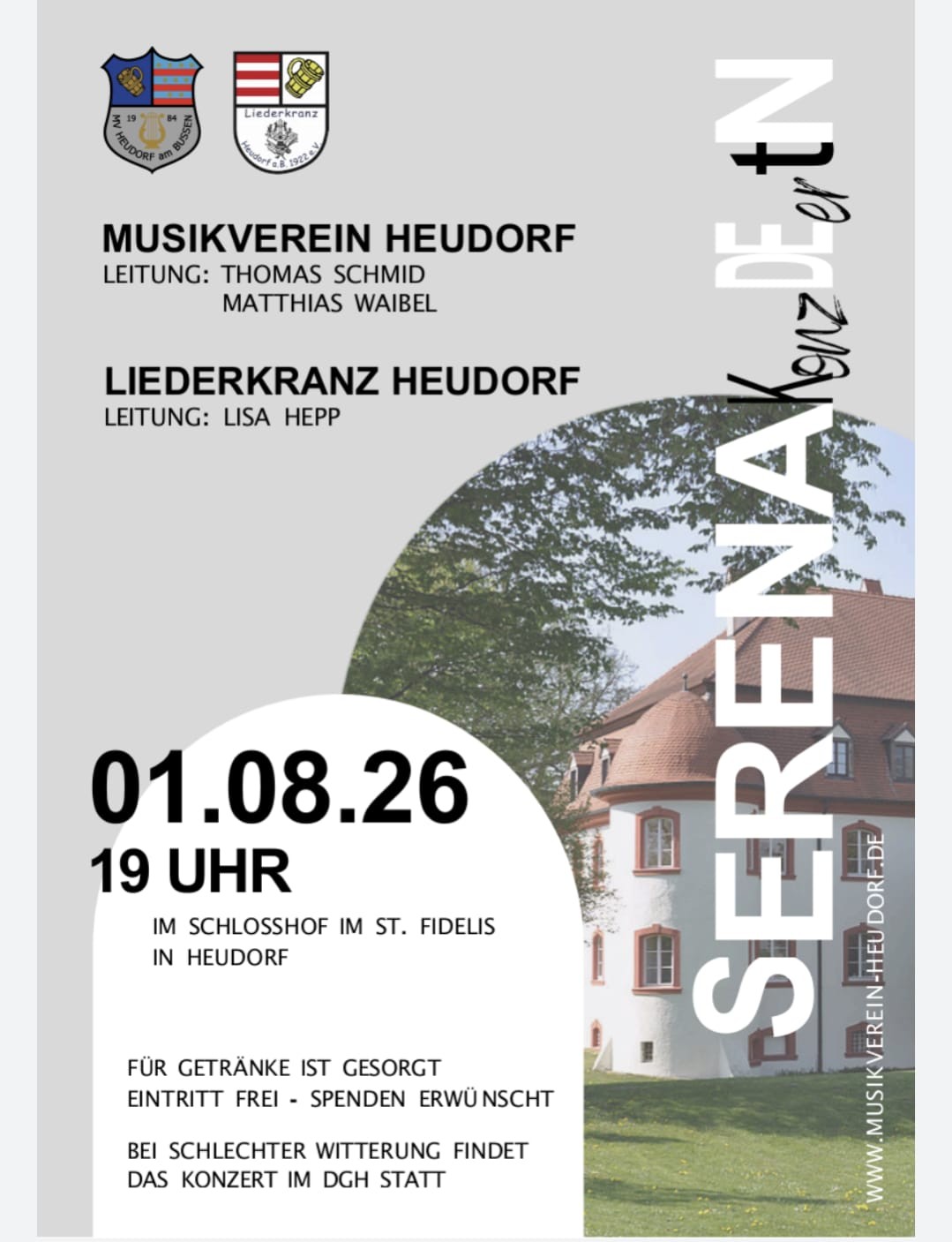 Serenadenkonzert in Heudorf